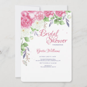 Invitation Peonies roses