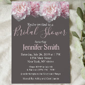 Invitation Peony Bridal Shower