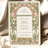 Invitation Peony The Night Before Wedding Rehearsal