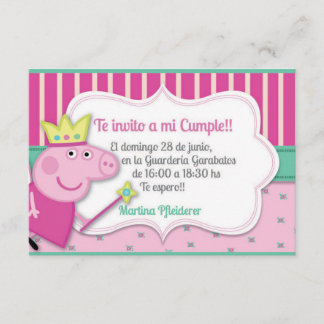 Invitation Pepa