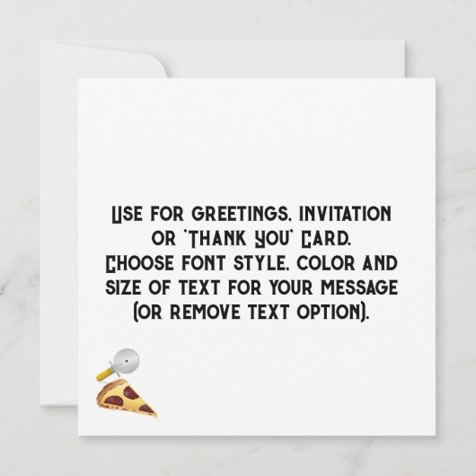 Invitation Pepperoni Pizza (Dos)