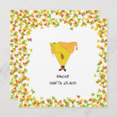Invitation Père Nacho avec des Chips (Devant / Derrière)
