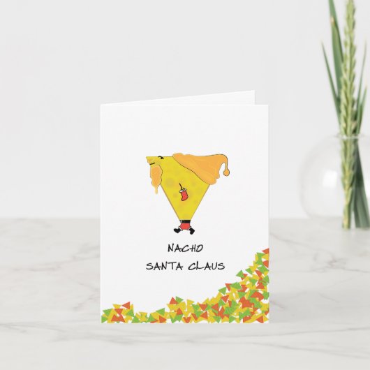 Invitation Père Nacho avec des Chips (Devant)