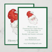 Invitation père Noël (Devant / Derrière)