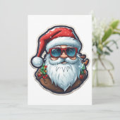 Invitation Père Noël (Debout devant)