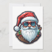 Invitation Père Noël (Dos)