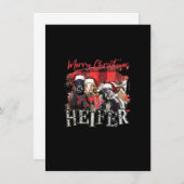 Invitation Père Noël (Devant / Derrière)