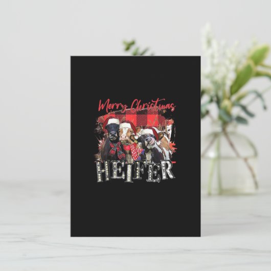 Invitation Père Noël (Debout devant)