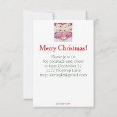 Invitation père Noël (Dos)