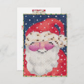 Invitation père Noël (Devant / Derrière)