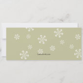 Invitation père Noël (Dos)