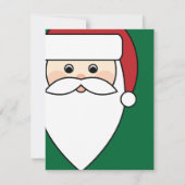 Invitation Père Noël (Devant)