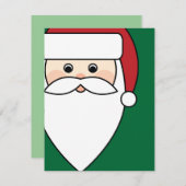 Invitation Père Noël (Devant / Derrière)