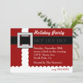 Invitation Père Noël (Debout devant)