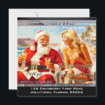 Invitation Père Noël annuel de Noël de plage<br><div class="desc">Père Noël est sur la plage ! C'est la saison pour une fête et chaque année la vôtre est la meilleure! Découvrez cette invitation de Noël Père Noël Beach cool et entrez dans l'esprit pour divertir! Voir plus de beaux cadeaux de Noël dans le magasin Liquids.</div>