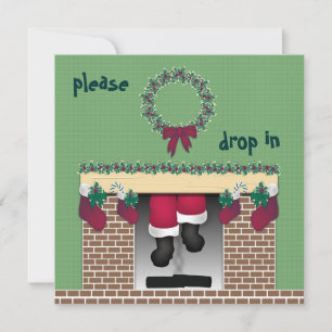 Invitation Père Noël au foyer