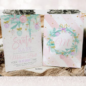 Invitation Père Noël Baby Baby shower Invitation, Winter Père