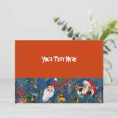 INVITATION PÈRE NOËL BUGLER MUSICAL NOËL SOIRÉE FÊTE DE VACAN (Debout devant)