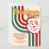 Invitation Père Noël coquin (Devant)