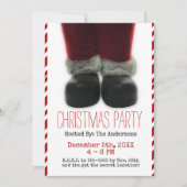 Invitation Père Noël Noël (Devant)