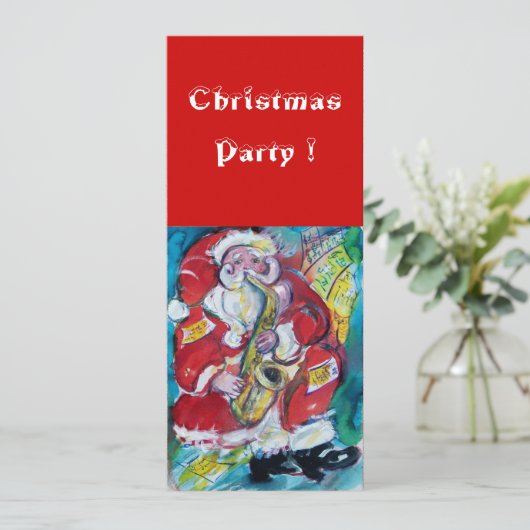 INVITATION PÈRE NOËL & SAX, PARTI NOËL (Debout devant)