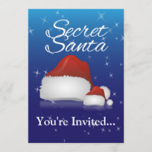 Père Noël Secret, Bleu/Casquette