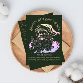 Invitation Père Noël Sip & Snack Soiree Christmas Party