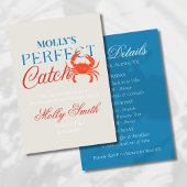 Invitation Perfect Catch - Design nuptial côtier