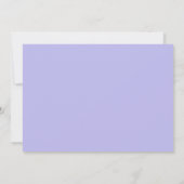 Invitation Periwinkle & Silver Quinceañera Enregistrer La Dat (Dos)