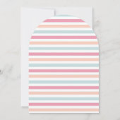 Invitation Perle majestueuse sous le Baby shower marin (Dos)