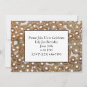 Invitation Perles (Dos)