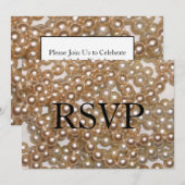 Invitation Perles (Devant / Derrière)