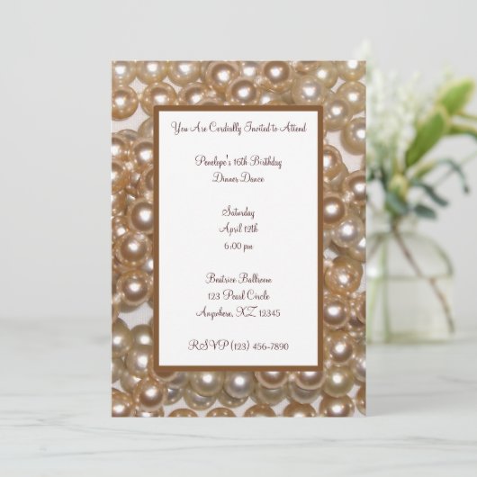 Invitation Perles (Debout devant)