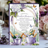 Invitation Perles de Lavande et Jardin de Prosecco : Enterrem
