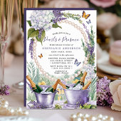 Invitation Perles de Lavande et Jardin de Prosecco : Enterrem