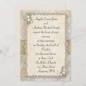 Invitation Perles de Shabby (Devant / Derrière)