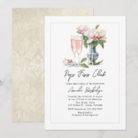 Perles et Prosecco Pop Fizz Clink Enterrement de V