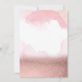 Invitation Perles et Prosecco Retraite Florale de la Couronne (Dos)