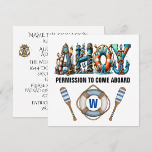 INVITATION PERMISSION DE MONTER A BORD
