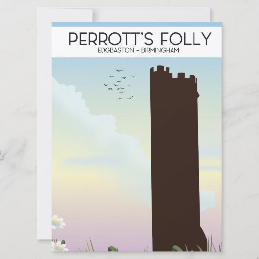 Invitation Perrott's Folly, Edgbaston, Birmingham (Devant)
