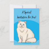 Invitation Persian cat (Dos)