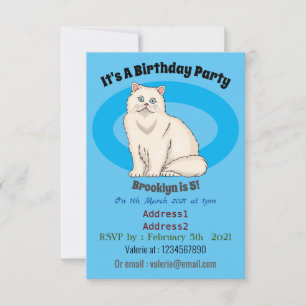 Invitation Persian cat
