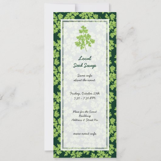 Invitation Persil (Dos)