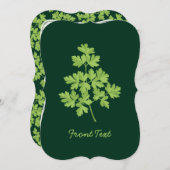 Invitation Persil (Devant / Derrière)