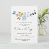 Invitation Personal Sports Baby Shower Bundle (Debout devant)