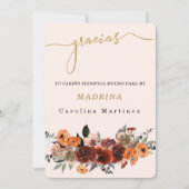 Invitation Personaliza Agradecimiento Para la Madrina (Devant)