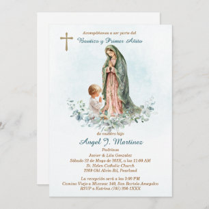 Invitation Personalizada Para Bautizo De Niño