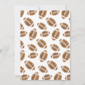 Invitation Personalize Sport Football Birthday (Dos)