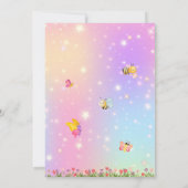 Invitation Personalized Big Sister Fairy Letter – New Baby  (Dos)