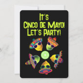 Invitation Personalized Cinco de Mayo Fiesta Lemon Lime  (Devant)